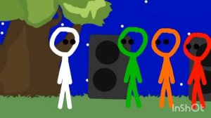 стикманы дискотеки# серия 5 вереринка между беном и каяком (новая серия)