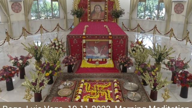 Raga For Meditation. Luis Vega.19-11-2023, Morning Meditation From Nirmal Dham.
