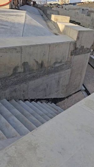 Строительство подпорных стен на Адмирала Октябрьского. 13.01.2026