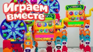 АСМР ГОРКИ С ШАРИКАМИ ДЛЯ ДЕТЕЙ 🟡 КОНСТРУКТОР ЛЕГО ВИТЕХ ДЛЯ ДЕТЕЙ ЧАСТЬ 2