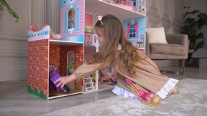 Деревянный кукольный домик "Розали Гранд"