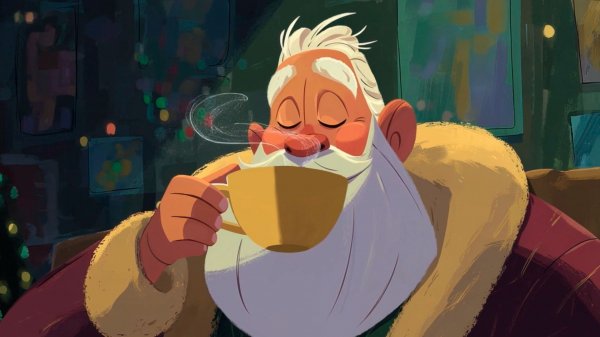 AI-анимация для кофейни