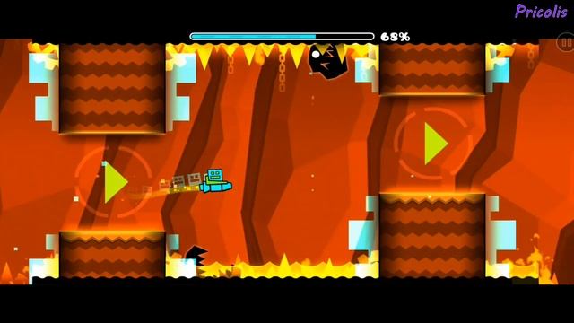 Полное прохождение Geometry Dash Meltdown