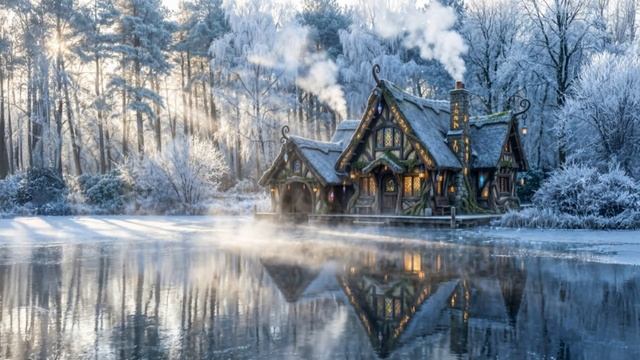 Заговоры зимы - Мистическая музыка ведьминого дома, фоноваая музыка для отдыха и расслабления