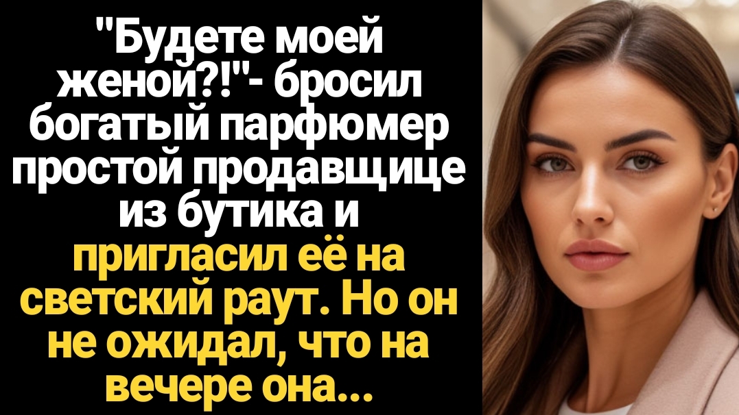 ИСТОРИИ ИЗ ЖИЗНИ/Будете моей женой?!- бросил богатый мужчина простой продавщице из бутика смотреть онлайн