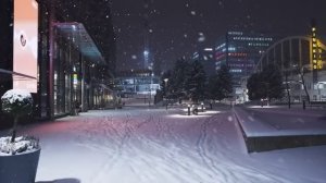 🇫🇮 Хельсинки, Финляндия - Ночная прогулка в сильный снегопад