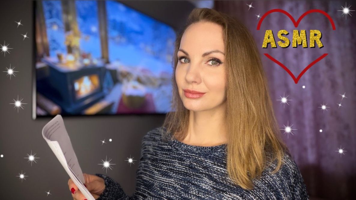 ASMR - Уютное чтение гороскопа на 2026 год, близкий шепот - АСМР смотреть онлайн