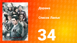 Список Ланъя 1 сезон 34 серия