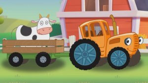 Мультики Для Детей, Разъежаем По Полям