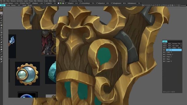 STYLIZED BRAUM'S SHIELD (RUINED KING)  Tutorial - VSQUAD (1080p, h264)