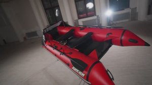 Лодка ПВХ Дикий 360-380 под мотор - обзор видео от производителя с доп.комплектацией