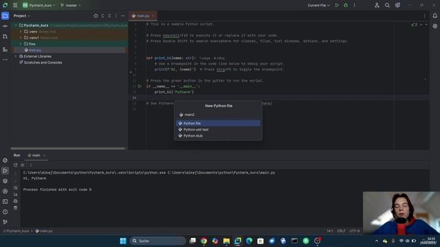 2.1 -Creating and Running Python Files смотреть онлайн