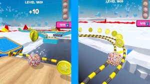 Going Balls  Super Speed run Gameplay New Update Level 1758 Race
