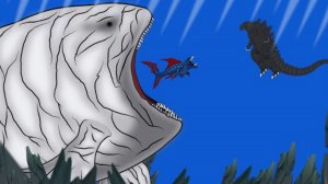 Блуб против Генитора против Годзиллы