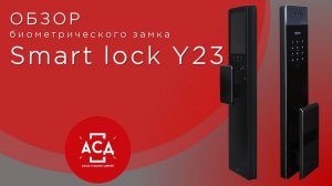 Обзор биометрического замка Smart lock Y23