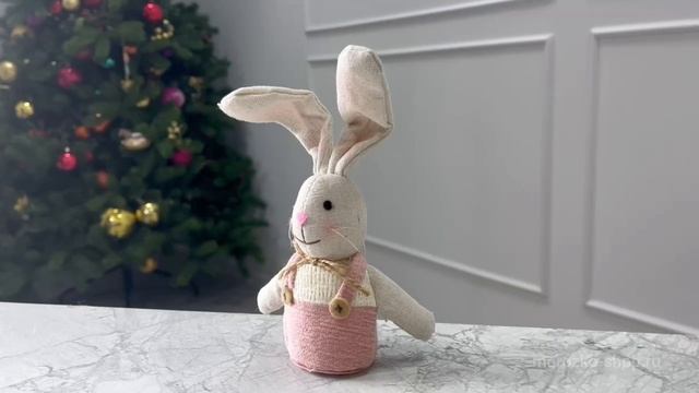 Декоративное подвесное украшение КРОЛИК ПЕРРИ, 22 см, ANT500200-1 ANT500200-2