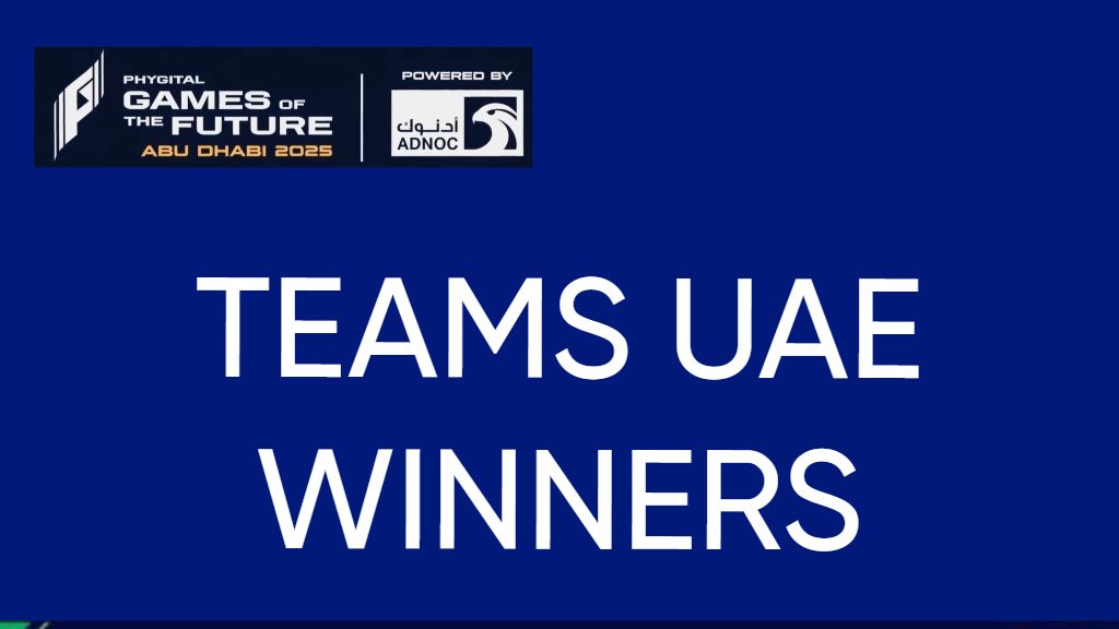 UAE Teams - Winners of the Games of the Future'25