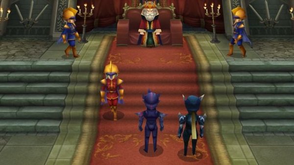 Final Fantasy IV 3d remake  iOS прохождение игры часть первая