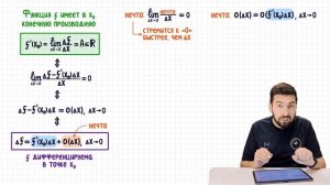 ДИФФЕРЕНЦИАЛ: другой взгляд на производную #матан