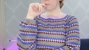 Довязываю кофту регланом сверху. Пишу МК по вязанию крючком. #Блог_вязании_крючком #вязание_крючком