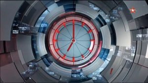 Заставка, часы и начало программы "Новости дня" (Звезда