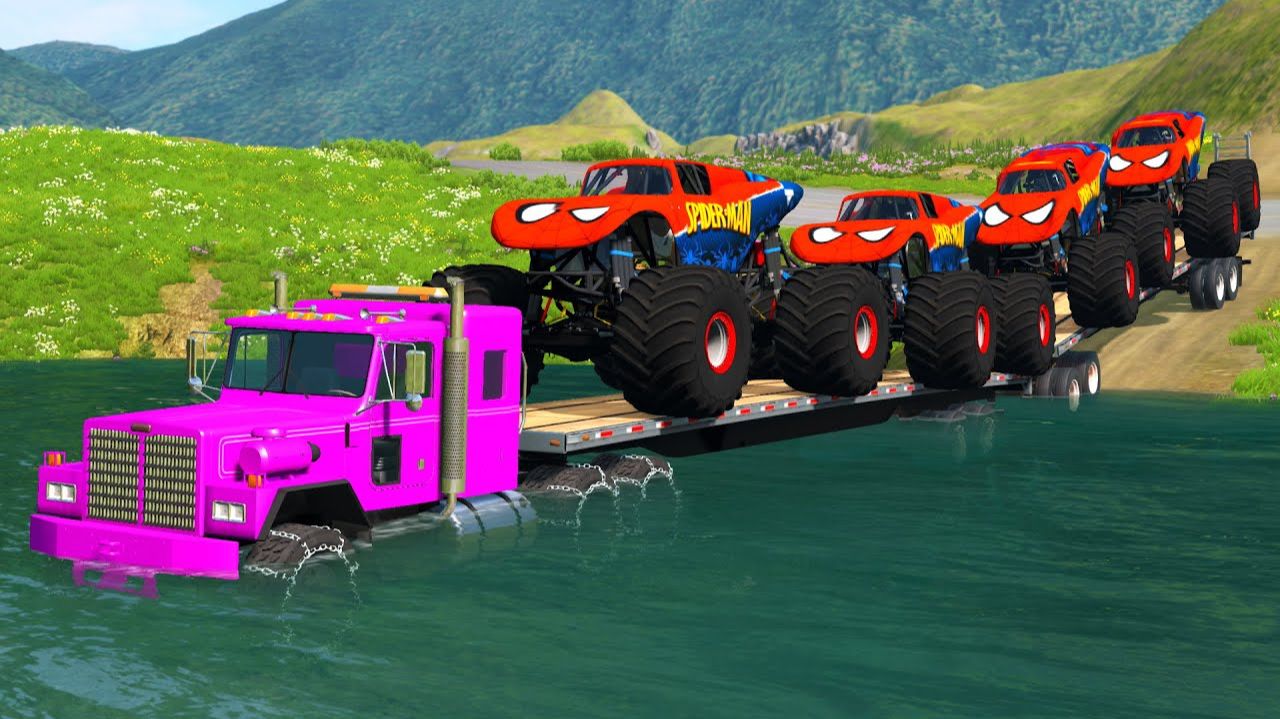 Машины против воды #15 😱 | BeamNG.Drive | Бемиджи Драйв