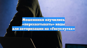 Мошенники научились «перехватывать» коды для авторизации на «Госуслугах»