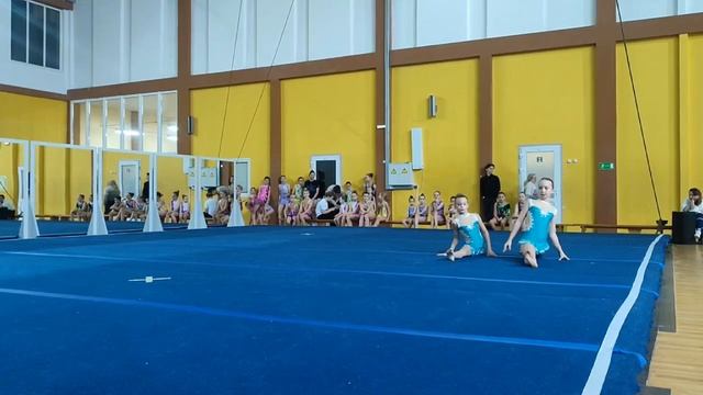 ЖП 2 юн. разряд, Свистунова Маргарита - Бывалова Диана, МАУДО ДТДиМ, Комбинированное упражнение