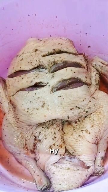 Утка с яблоками!