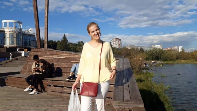 Парк у реки в Красноярске смотреть онлайн