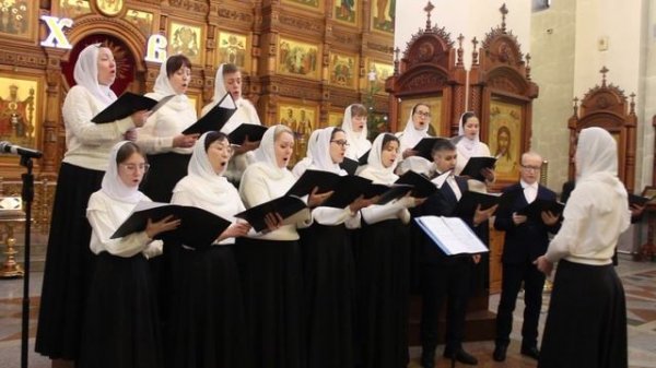 Рождество Твое, Христе Боже наш. Хор певчих Свято-Елизаветинского храма.