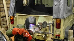 Делаю калитку для запаски на ЛуАЗ