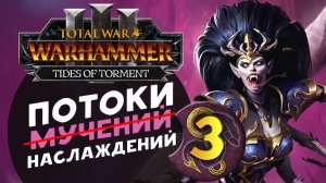 Дечала и потоки наслаждений в Total War Warhammer 3 за Слаанеша - часть 3