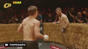 ТРЕНЕР ВСК "БУ-ДО" ДМИТРИЙ МУЗАЛЕВ ВЫСТУПИЛ В КУЛАЧНОМ ПОЕДИНКЕ СПОРТИВНОЙ ЛИГИ TOP DOG В МОСКВЕ