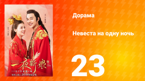 Невеста на одну ночь 1 сезон 23 серия