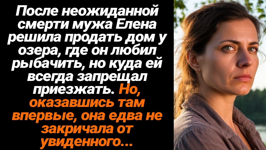 Жизненные Истории/После неожиданной смерти мужа, жена приехала к дому у озера и решила его продать смотреть онлайн