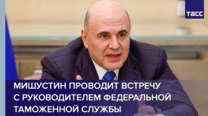 Мишустин проводит встречу с руководителем Федеральной таможенной службы
