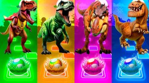 Coffin Dance Динозавры 292 уровень - Мультики про Динозавров | МУЛЬТФИЛЬМЫ ДИНОЗАВРЫ в Tiles Hop