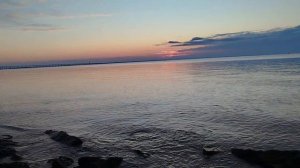 Тихое морозное утро на берегу. Встречаем восход.