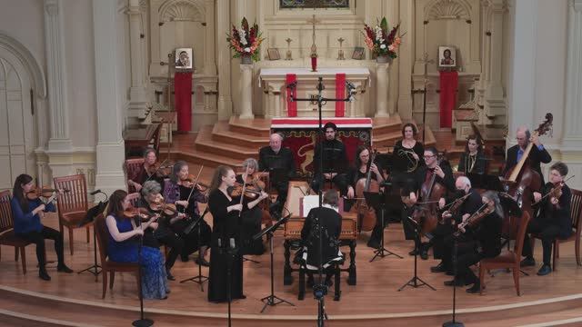 Maddalena Sirmen Violin Concerto In B Flat Major, II. Andante. Shelby Yamin & Voices Of Music