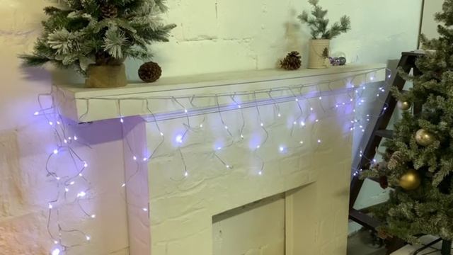 Светодиодная гирлянда Бахрома, 180  LED-огней, контроллер, AX9631520, AX9631580