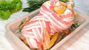 Царица Новогоднего стола! Кладу вкусную начинку и в духовку!