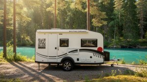 Современный прицеп-дача российского производства Sputnik 400 Terra