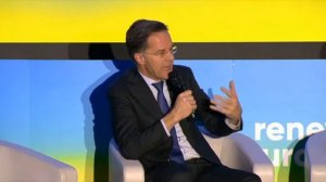 Генеральный секретарь НАТО Марк Рютте на форуме Renew Global Europe в Европейском парламенте, 13.01