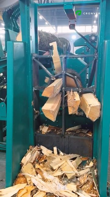 Дровокольная линия Cronver DL 1250 смотреть онлайн