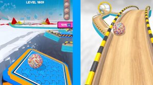 Going Balls  Super Speed run Gameplay New Update Level 1809 to 1812 Race Banana frenzy Portal Run