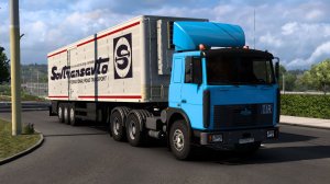 511 / ЕTS2 1.57 / MAZ 6422 / В Бухарест за новым полуприцепом)))