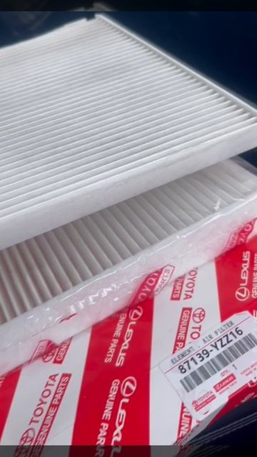 Слишком большая плотность бумаги фильтра и печка не греет. Замена фильтра салона Lexus Ls460 #ls460