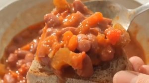 Томлёная фасоль в овощном соусе...🍛🫘😋