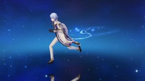 Genshin Impact 6.4 Аято: Эхо (эффект при беге)